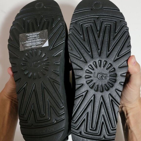 NEW UGG Classic Mini Platform Boots Womens 9 Suede Cozy Fur Whimsygoth Winter - Picture 7 of 10